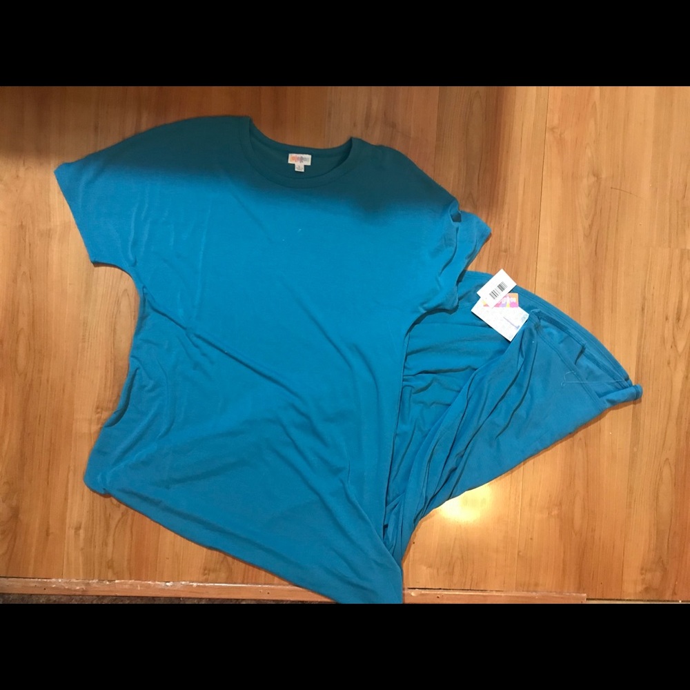 Blue LuLaRoe Dress